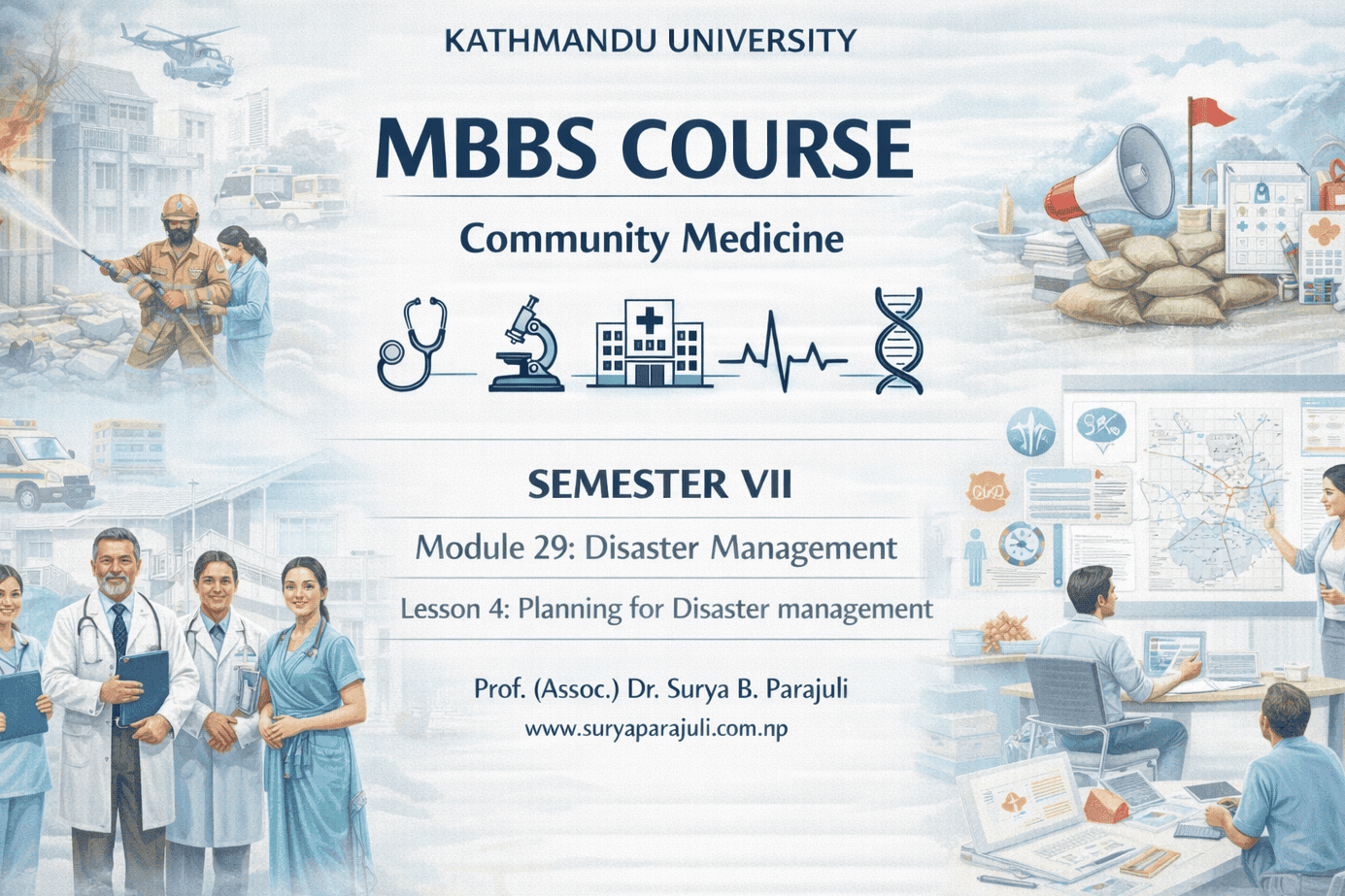  Planning for Disaster management